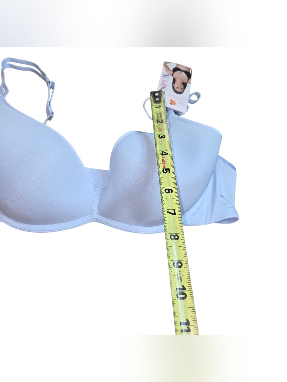 Light Blue T-Shirt Bra - Smooth Molded Cups - Picture 5 of 7